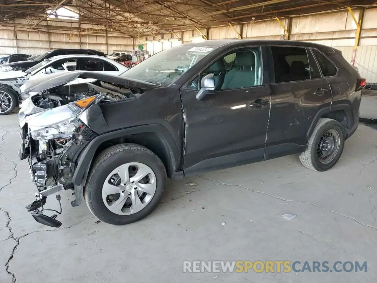 1 Photograph of a damaged car 2T3H1RFV7NC203771 TOYOTA RAV4 2022