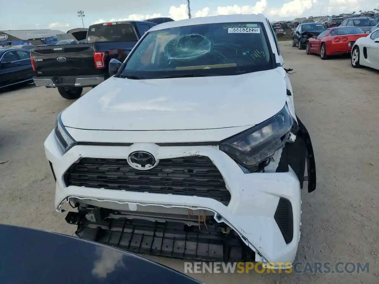 5 Photograph of a damaged car 2T3H1RFV7NW201680 TOYOTA RAV4 2022