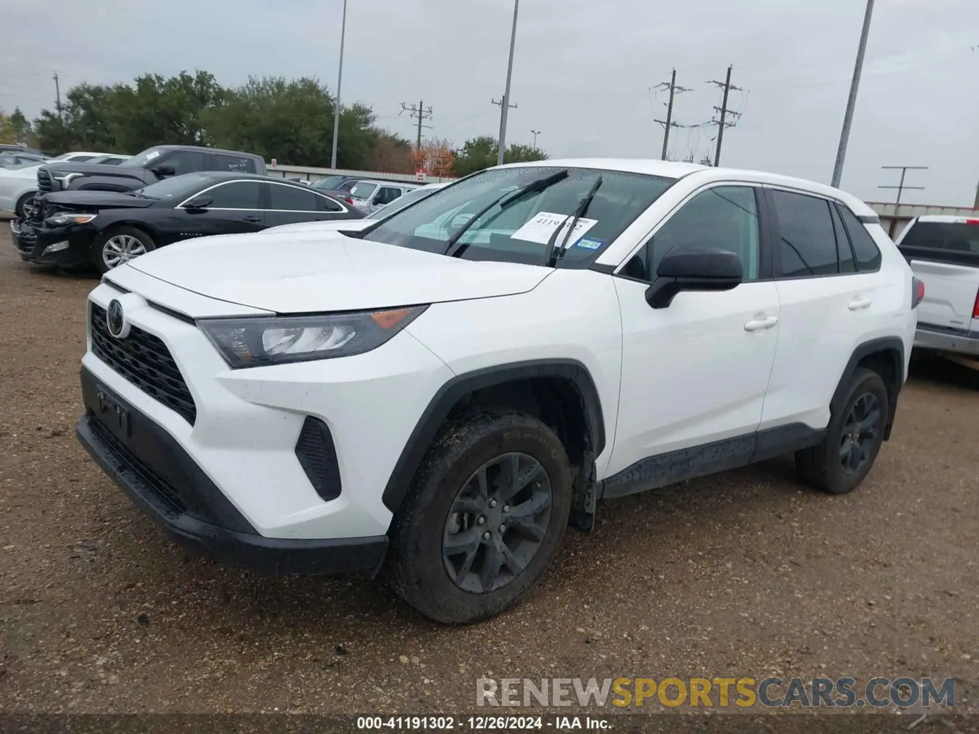 2 Photograph of a damaged car 2T3H1RFV7NW216101 TOYOTA RAV4 2022