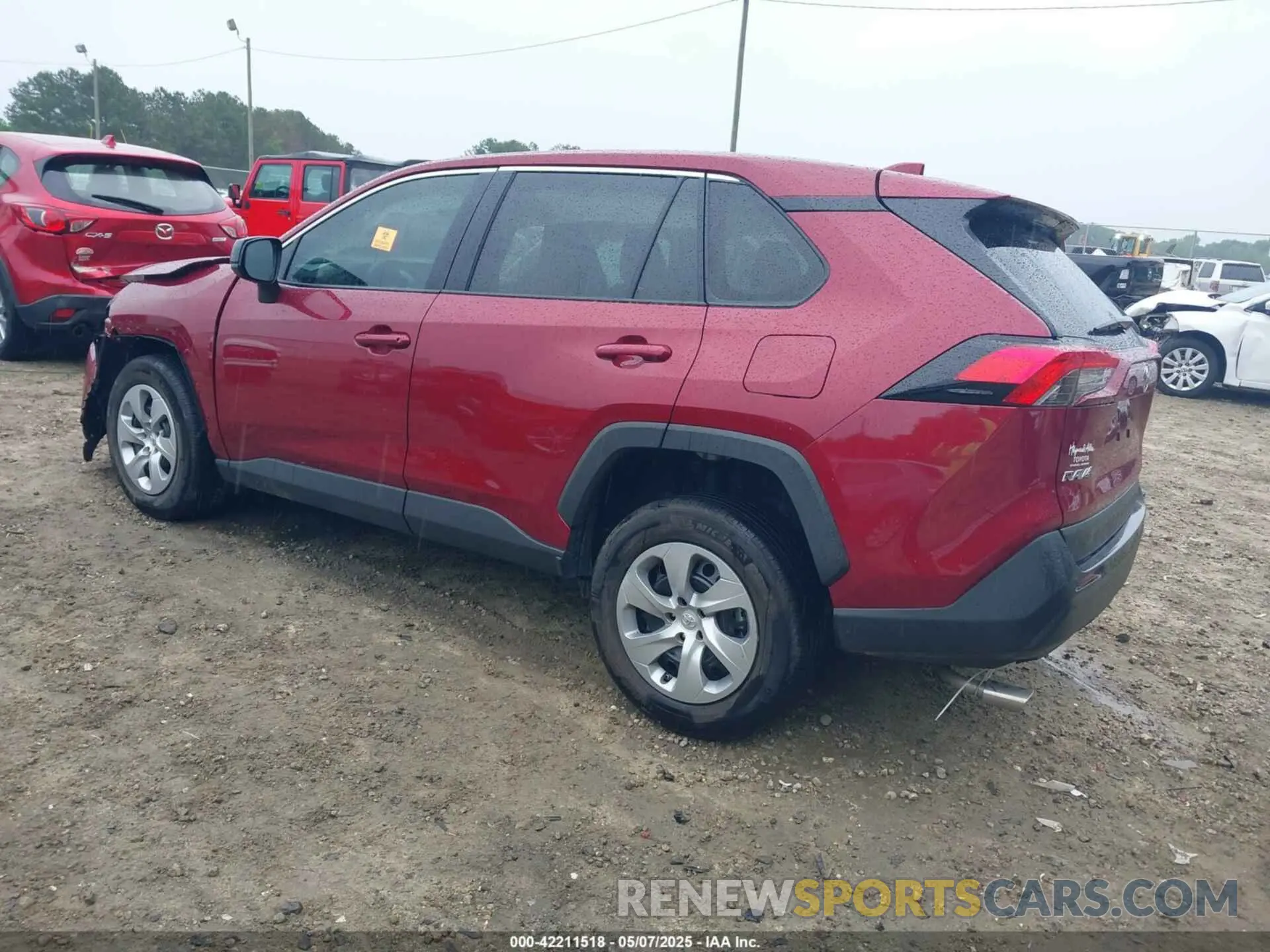 3 Photograph of a damaged car 2T3H1RFV7NW228099 TOYOTA RAV4 2022