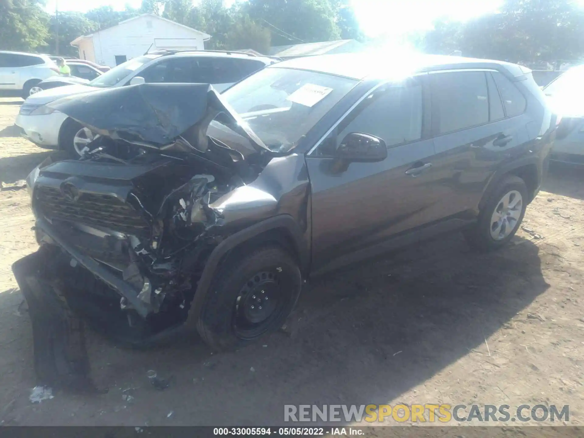 2 Photograph of a damaged car 2T3H1RFV8NC182655 TOYOTA RAV4 2022