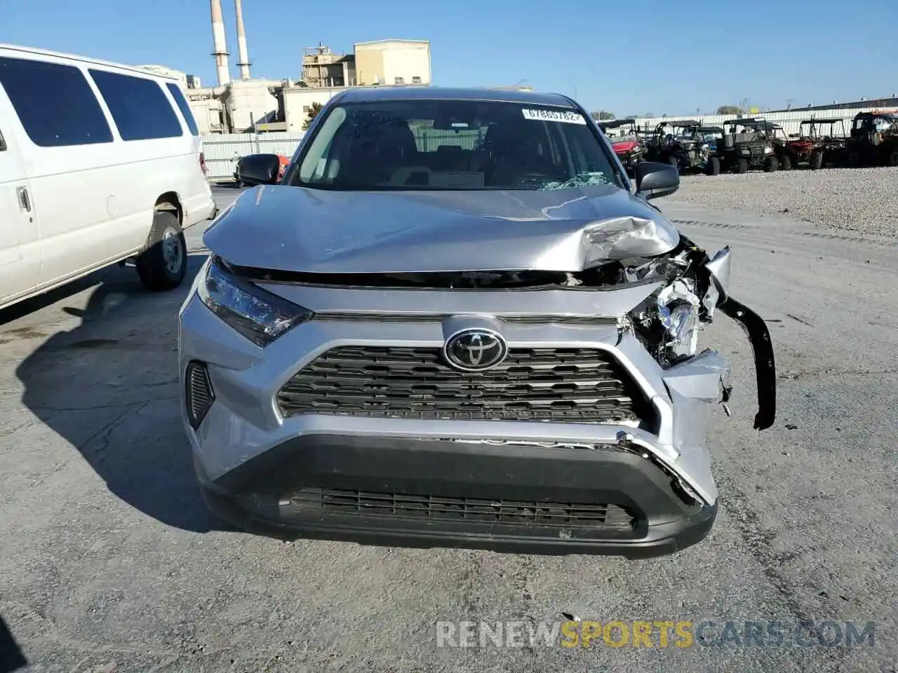 5 Photograph of a damaged car 2T3H1RFV8NC189170 TOYOTA RAV4 2022