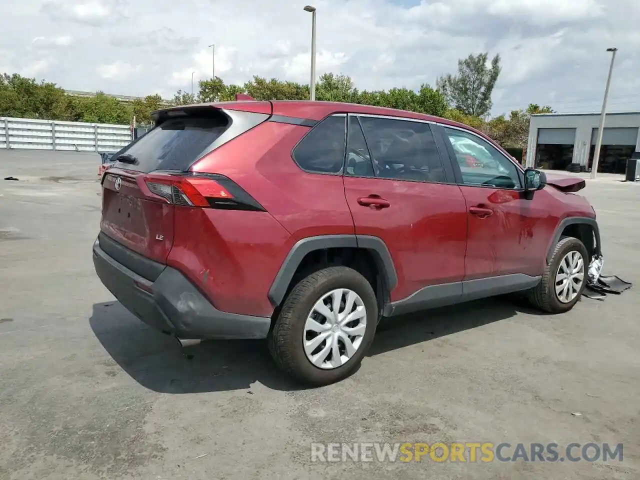 3 Photograph of a damaged car 2T3H1RFV8NW203826 TOYOTA RAV4 2022