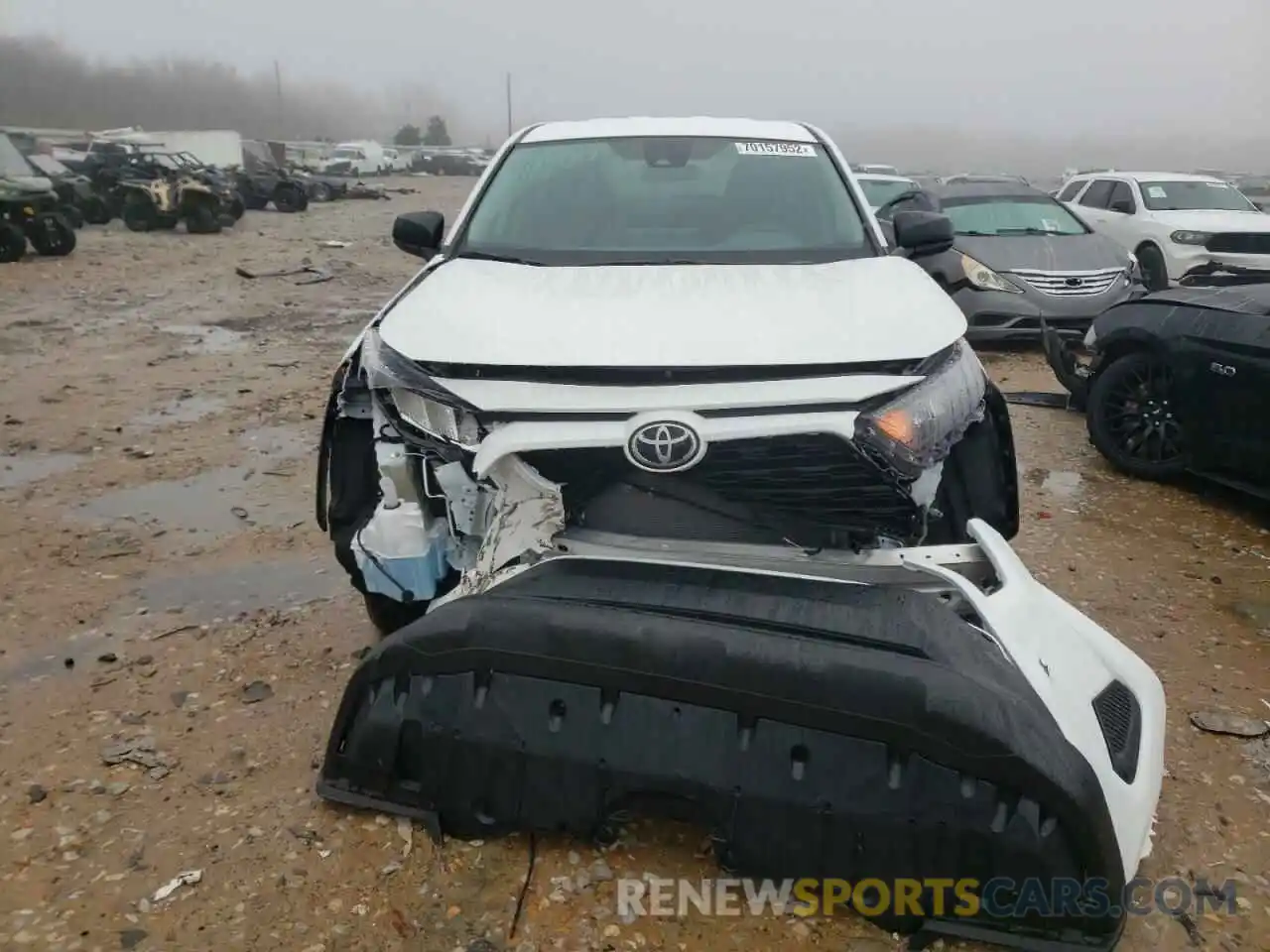 5 Photograph of a damaged car 2T3H1RFV8NW207715 TOYOTA RAV4 2022