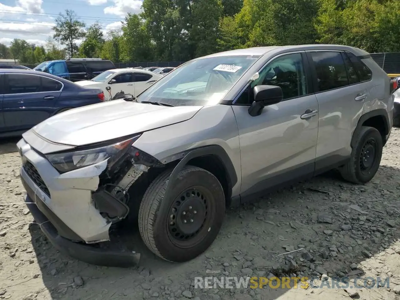 1 Photograph of a damaged car 2T3H1RFV9NC184818 TOYOTA RAV4 2022