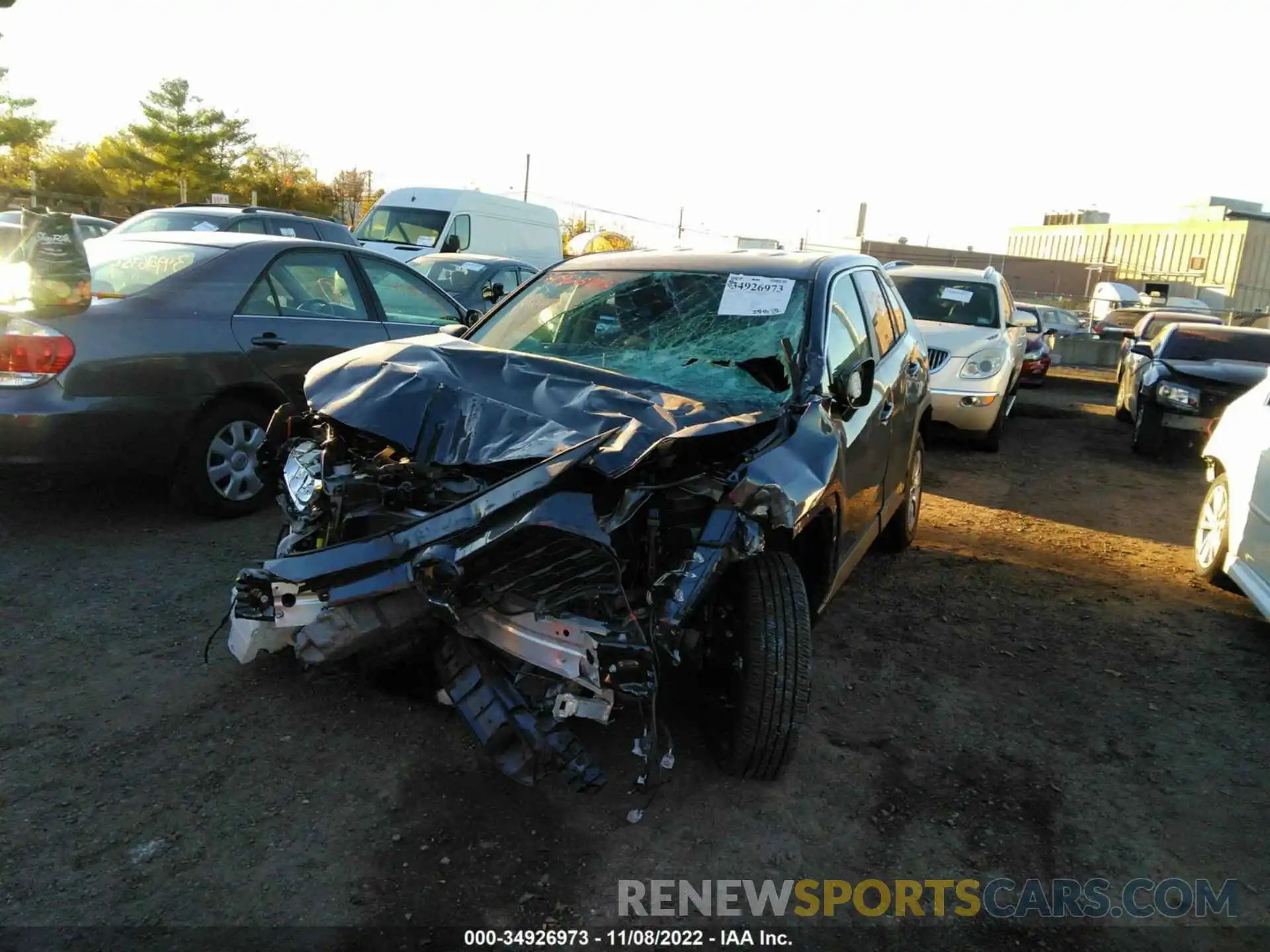 6 Photograph of a damaged car 2T3H1RFV9NC192031 TOYOTA RAV4 2022