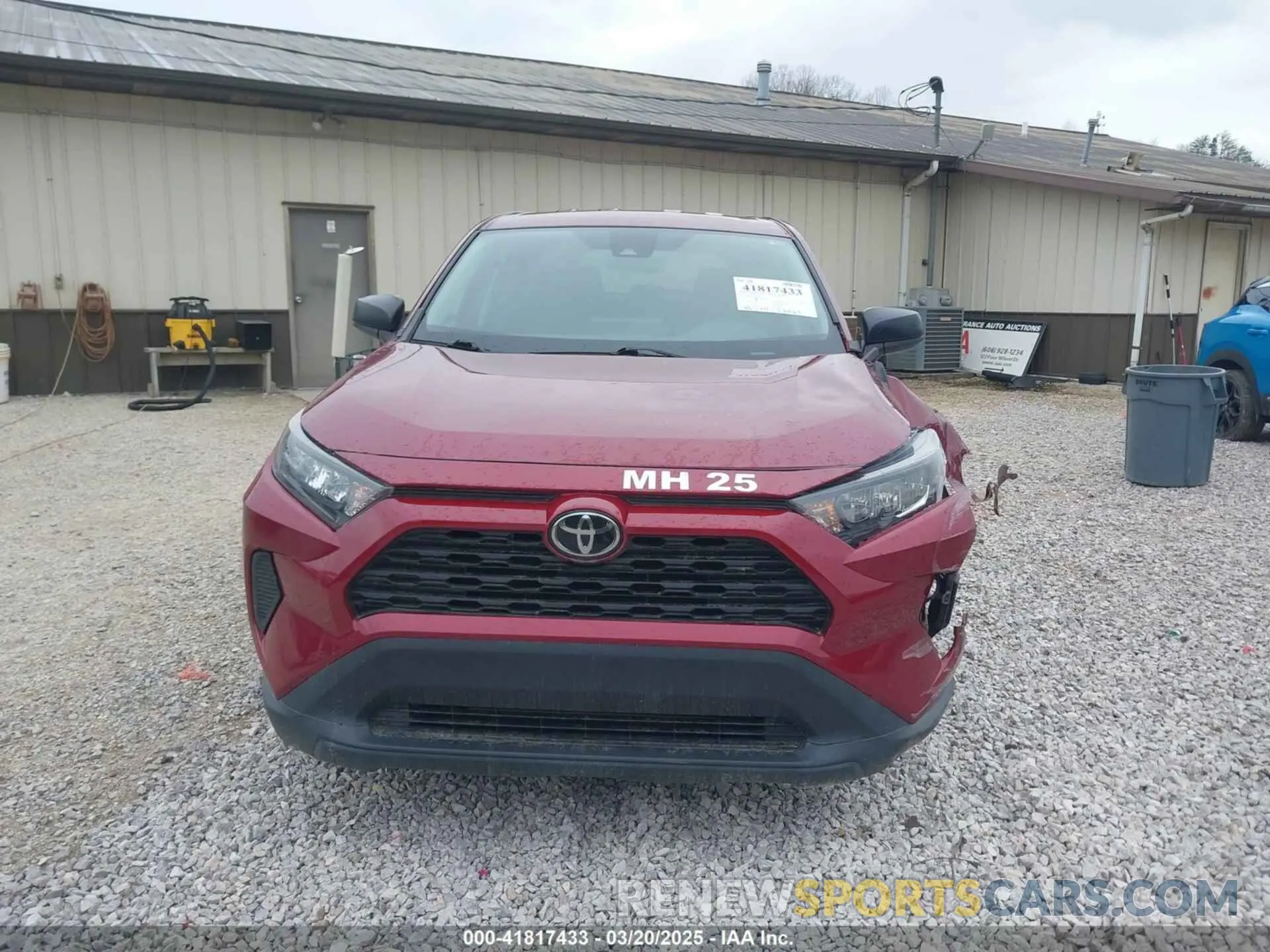 12 Photograph of a damaged car 2T3H1RFVXNW191436 TOYOTA RAV4 2022