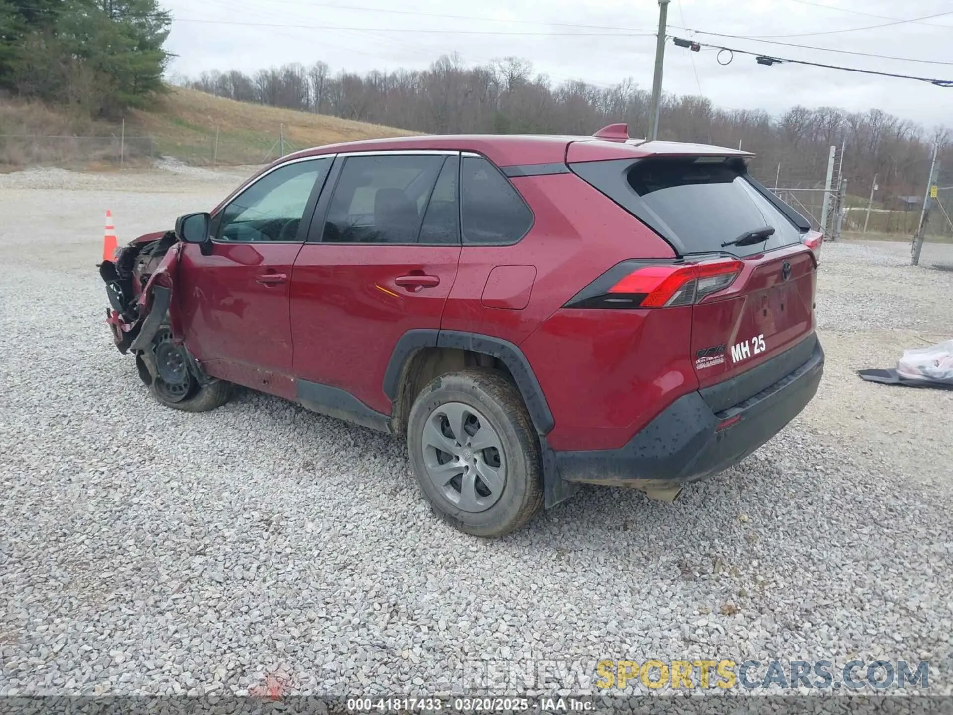 3 Photograph of a damaged car 2T3H1RFVXNW191436 TOYOTA RAV4 2022