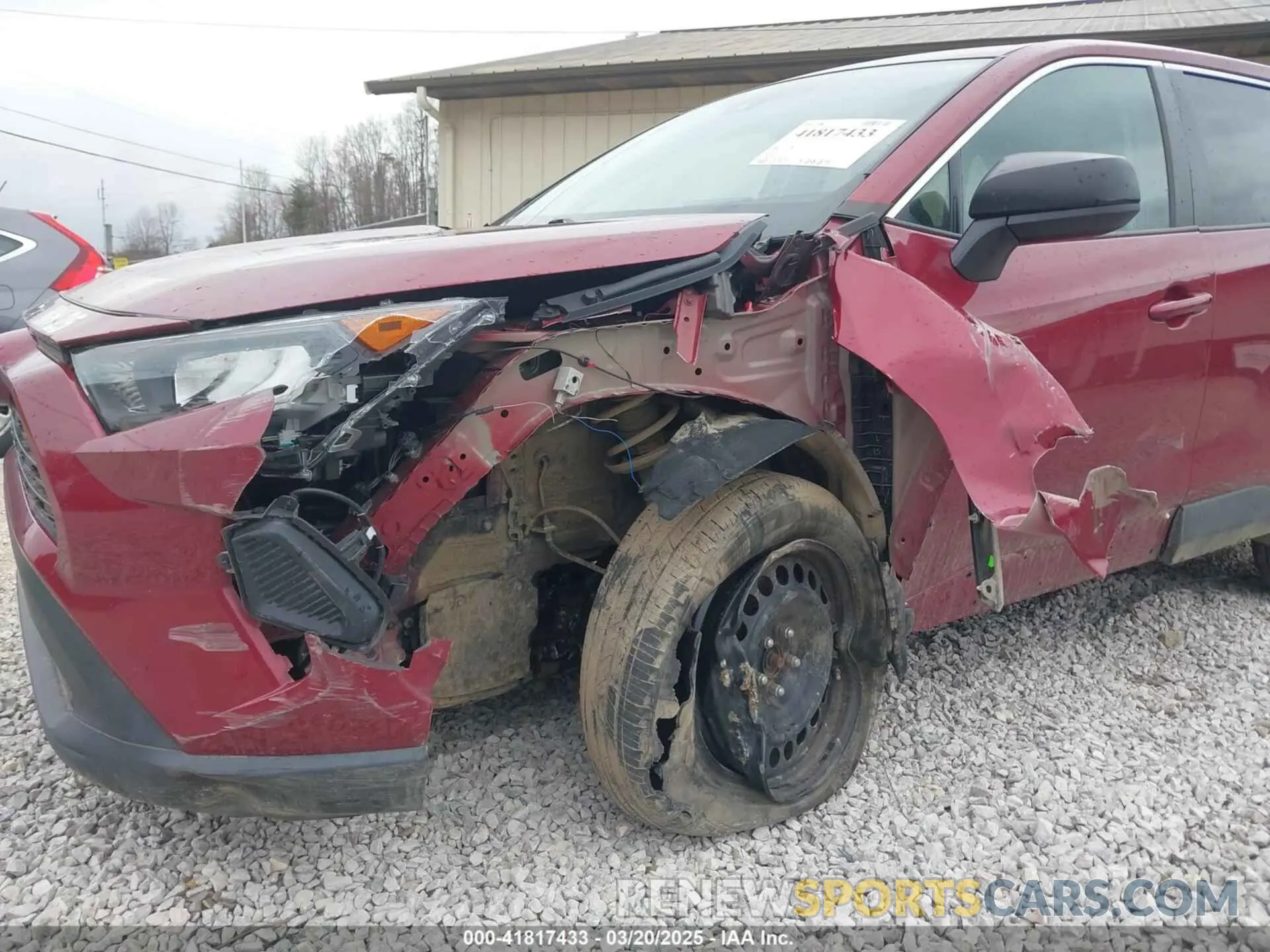 6 Photograph of a damaged car 2T3H1RFVXNW191436 TOYOTA RAV4 2022