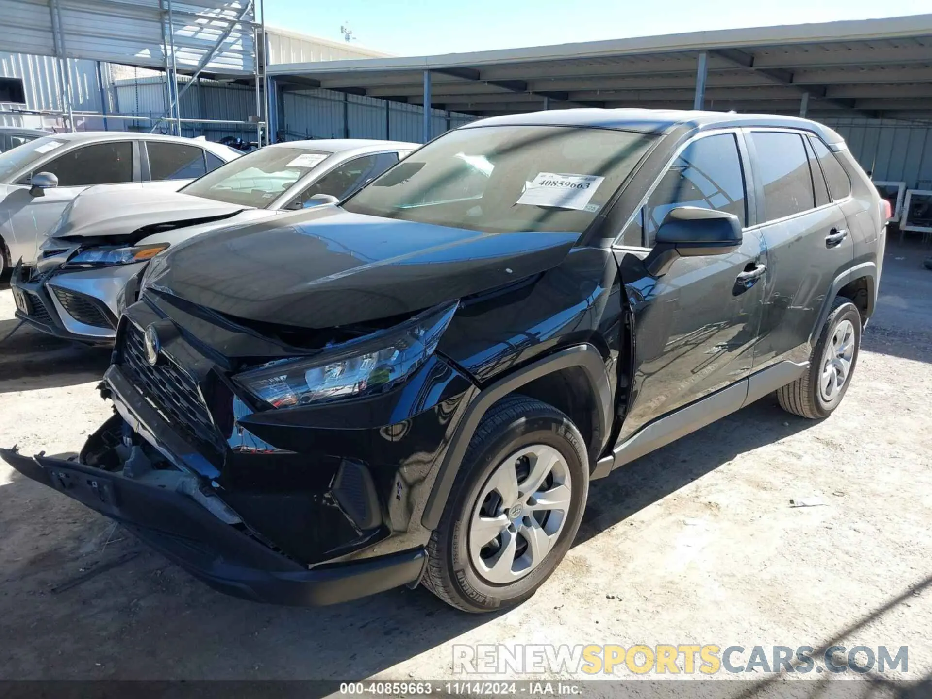 2 Photograph of a damaged car 2T3H1RFVXNW205691 TOYOTA RAV4 2022