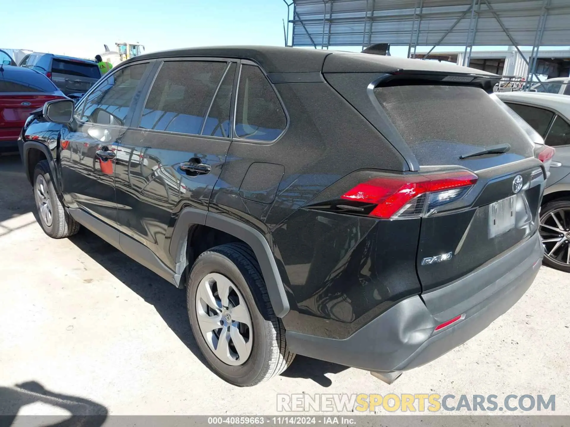 3 Photograph of a damaged car 2T3H1RFVXNW205691 TOYOTA RAV4 2022