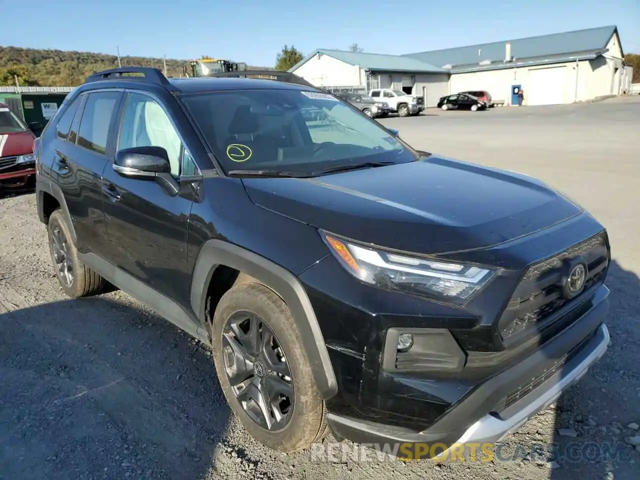 1 Photograph of a damaged car 2T3J1RFV0NW265982 TOYOTA RAV4 2022