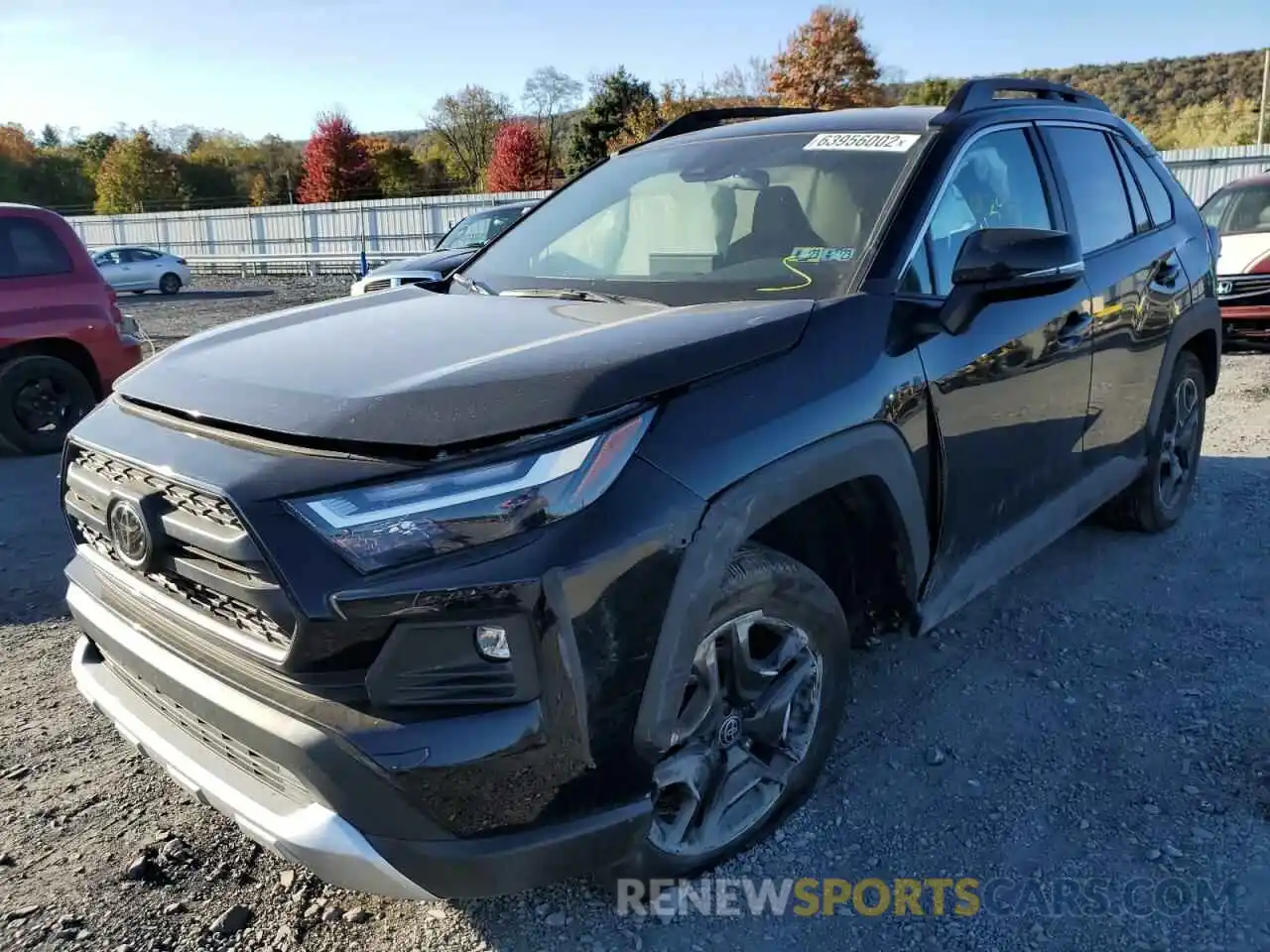 2 Photograph of a damaged car 2T3J1RFV0NW265982 TOYOTA RAV4 2022