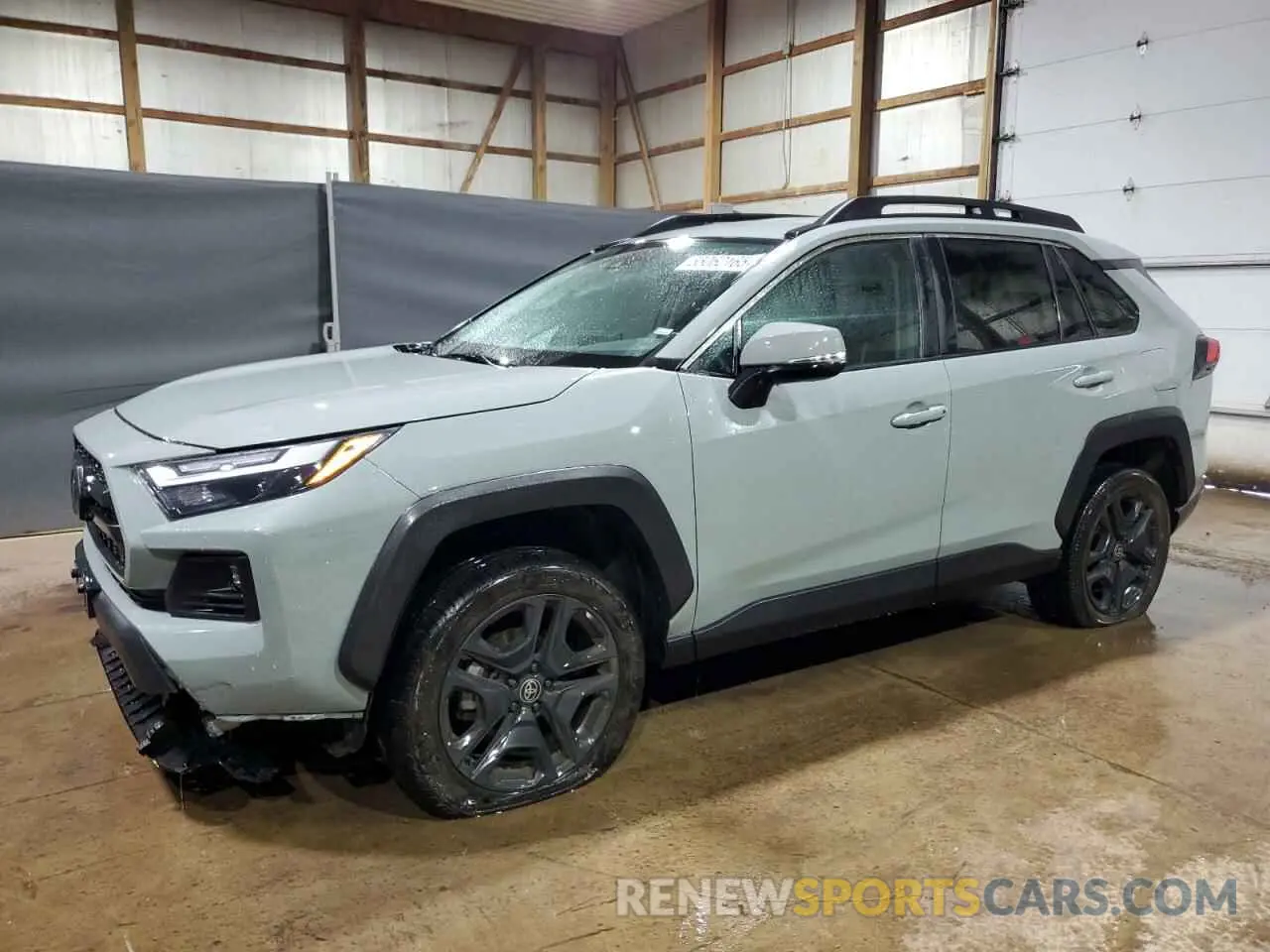 1 Photograph of a damaged car 2T3J1RFV1NW293130 TOYOTA RAV4 2022