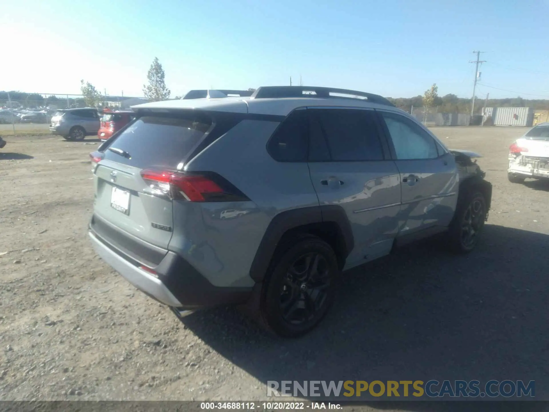 4 Photograph of a damaged car 2T3J1RFV1NW306247 TOYOTA RAV4 2022