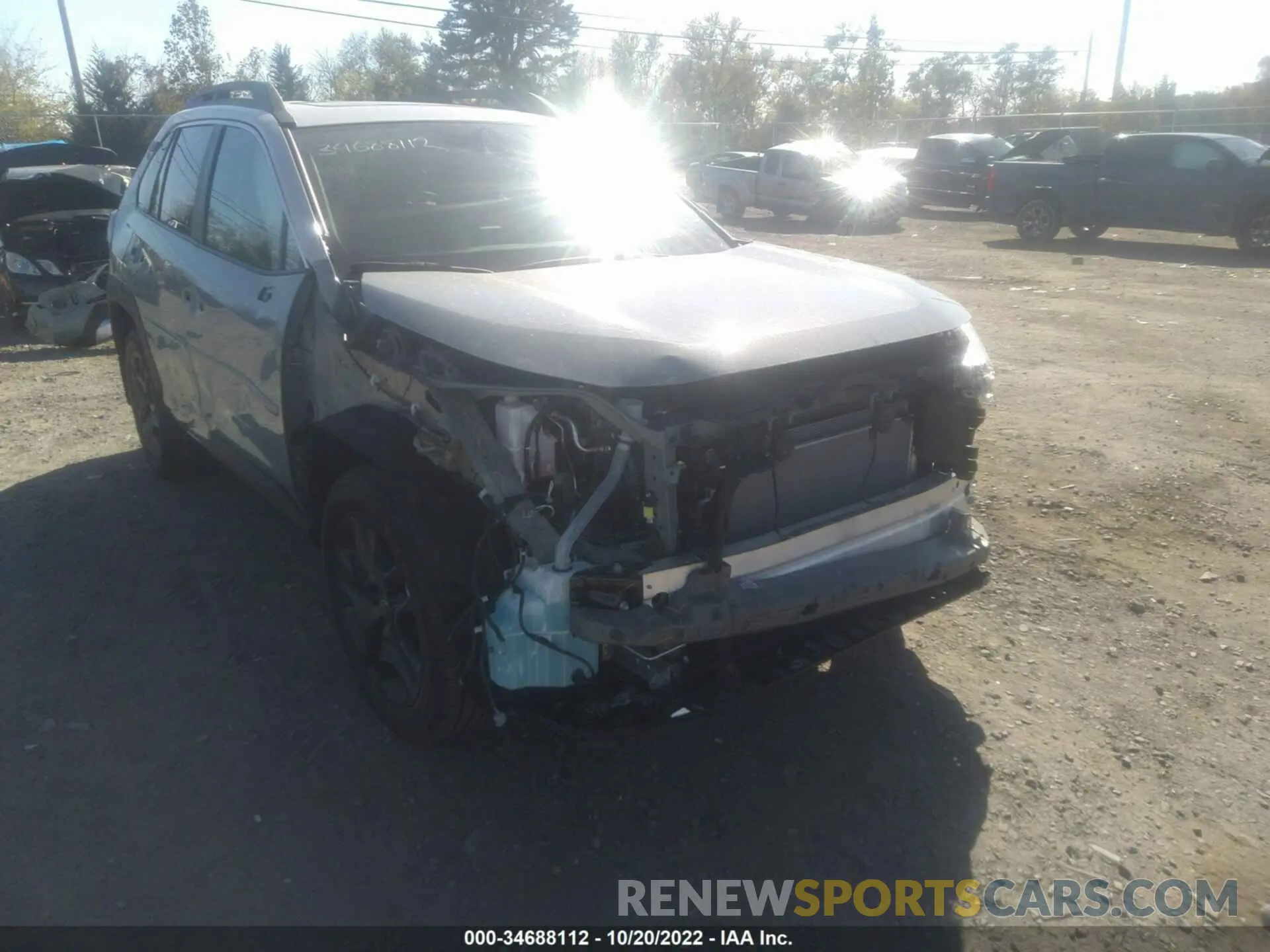 6 Photograph of a damaged car 2T3J1RFV1NW306247 TOYOTA RAV4 2022