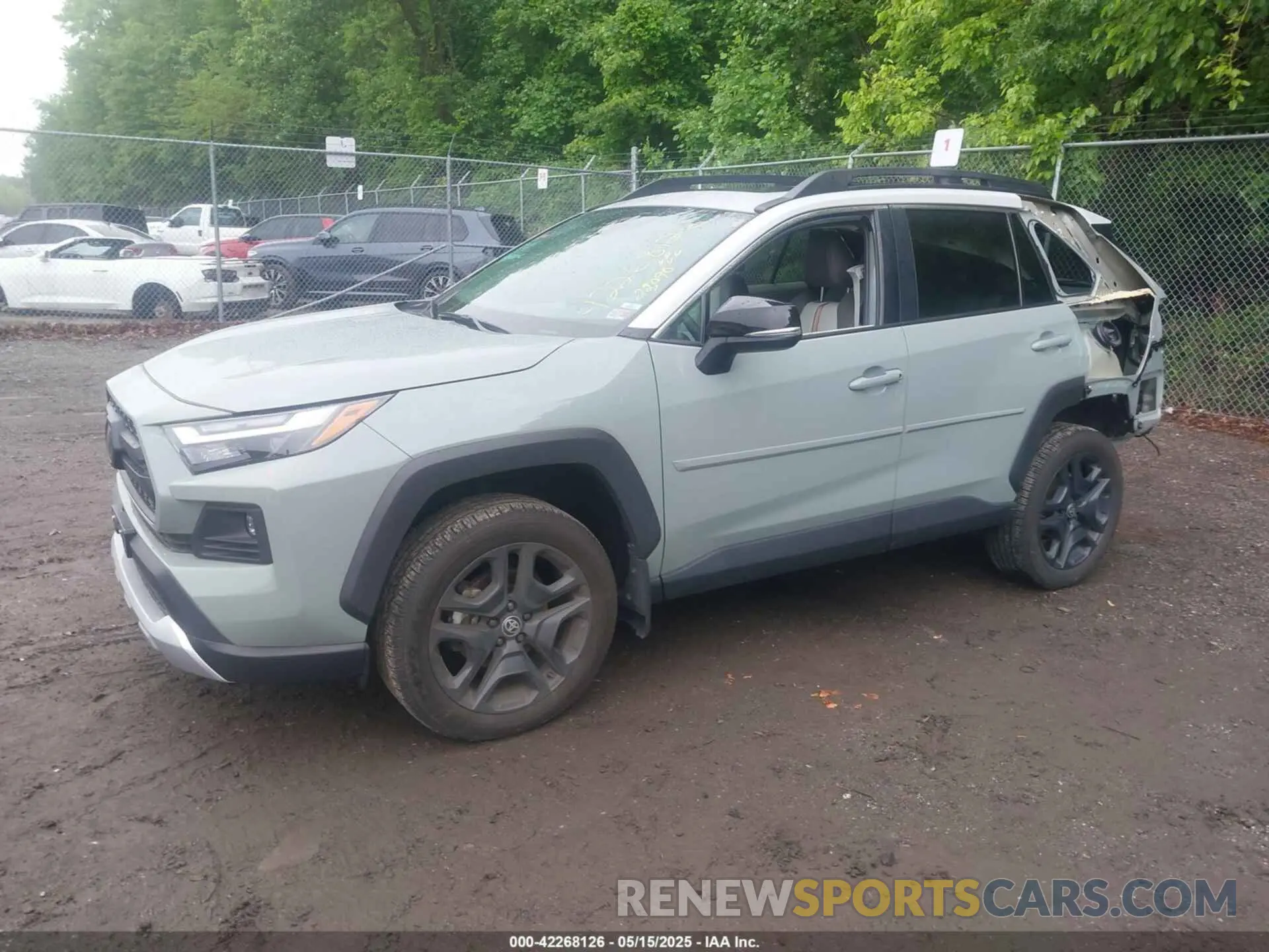 2 Photograph of a damaged car 2T3J1RFV1NW309312 TOYOTA RAV4 2022