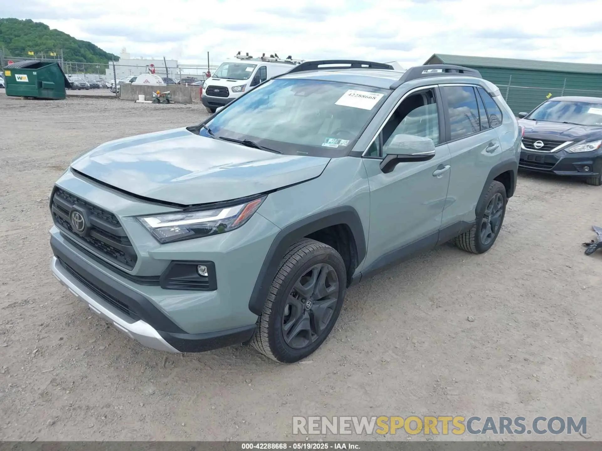 2 Photograph of a damaged car 2T3J1RFV2NW267281 TOYOTA RAV4 2022