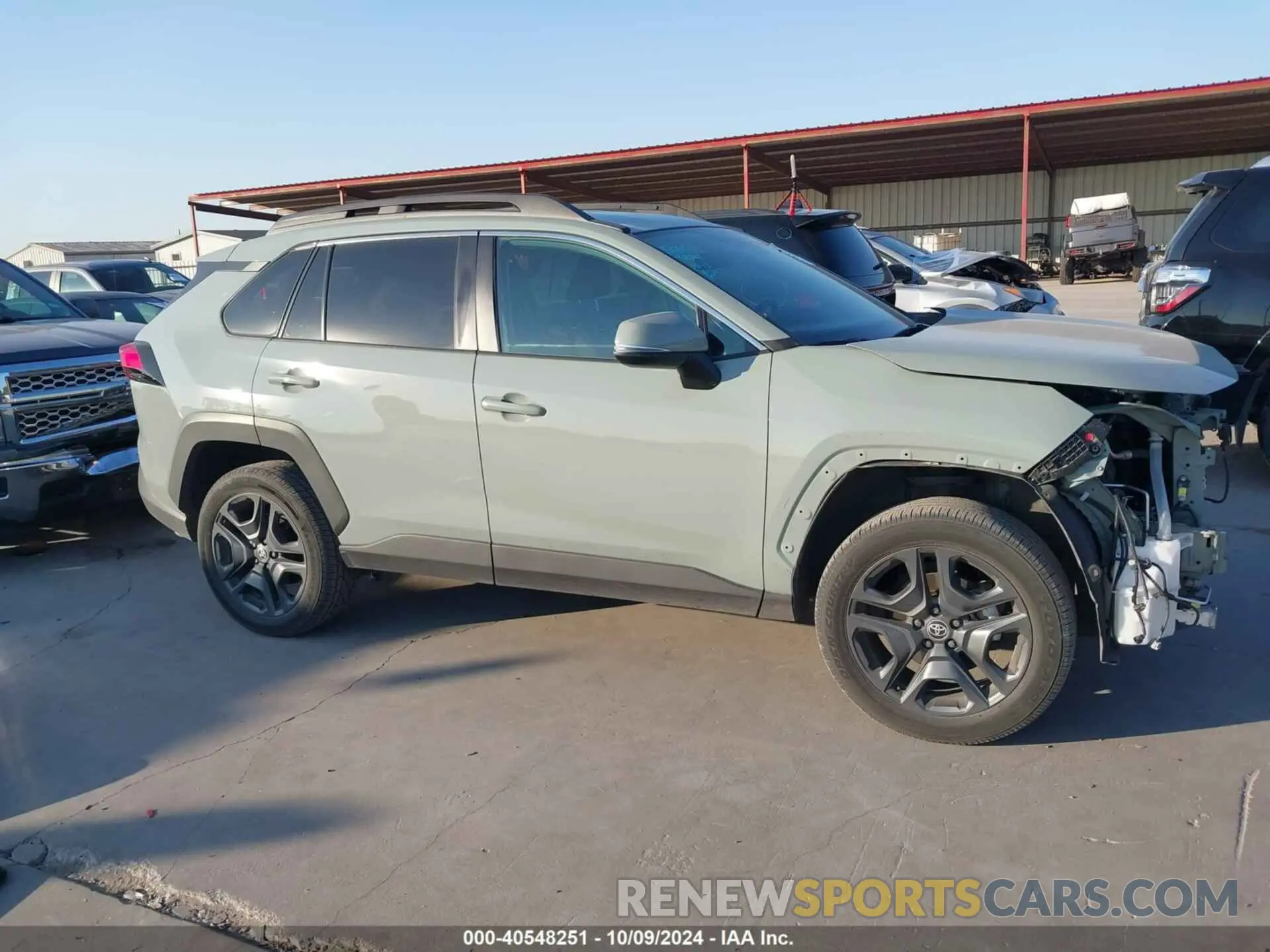 14 Photograph of a damaged car 2T3J1RFV5NW296807 TOYOTA RAV4 2022