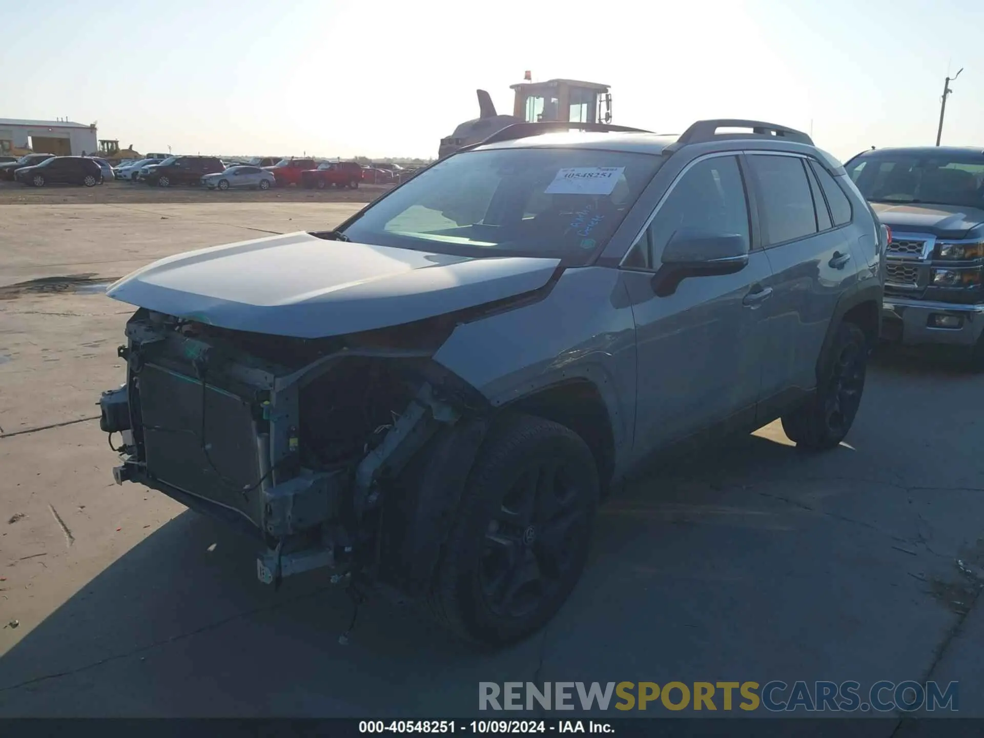2 Photograph of a damaged car 2T3J1RFV5NW296807 TOYOTA RAV4 2022
