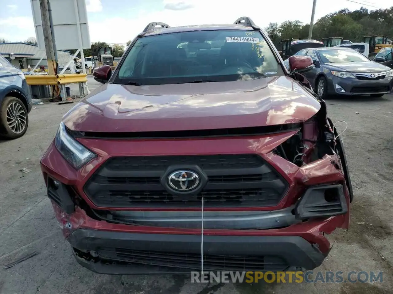 5 Photograph of a damaged car 2T3J1RFV7NW307967 TOYOTA RAV4 2022