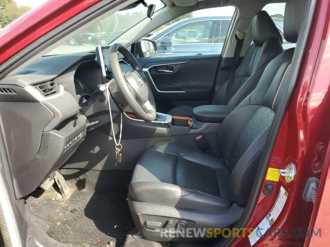 7 Photograph of a damaged car 2T3J1RFV7NW307967 TOYOTA RAV4 2022