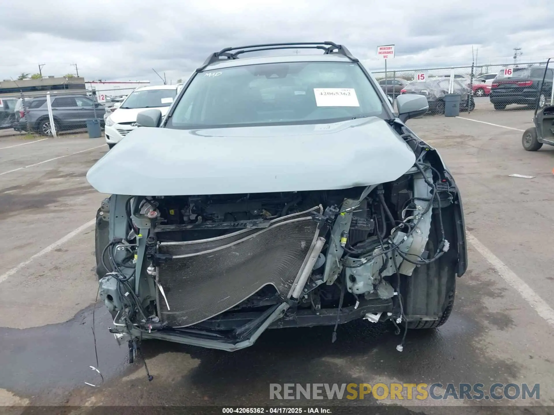 13 Photograph of a damaged car 2T3J1RFV8NW308450 TOYOTA RAV4 2022