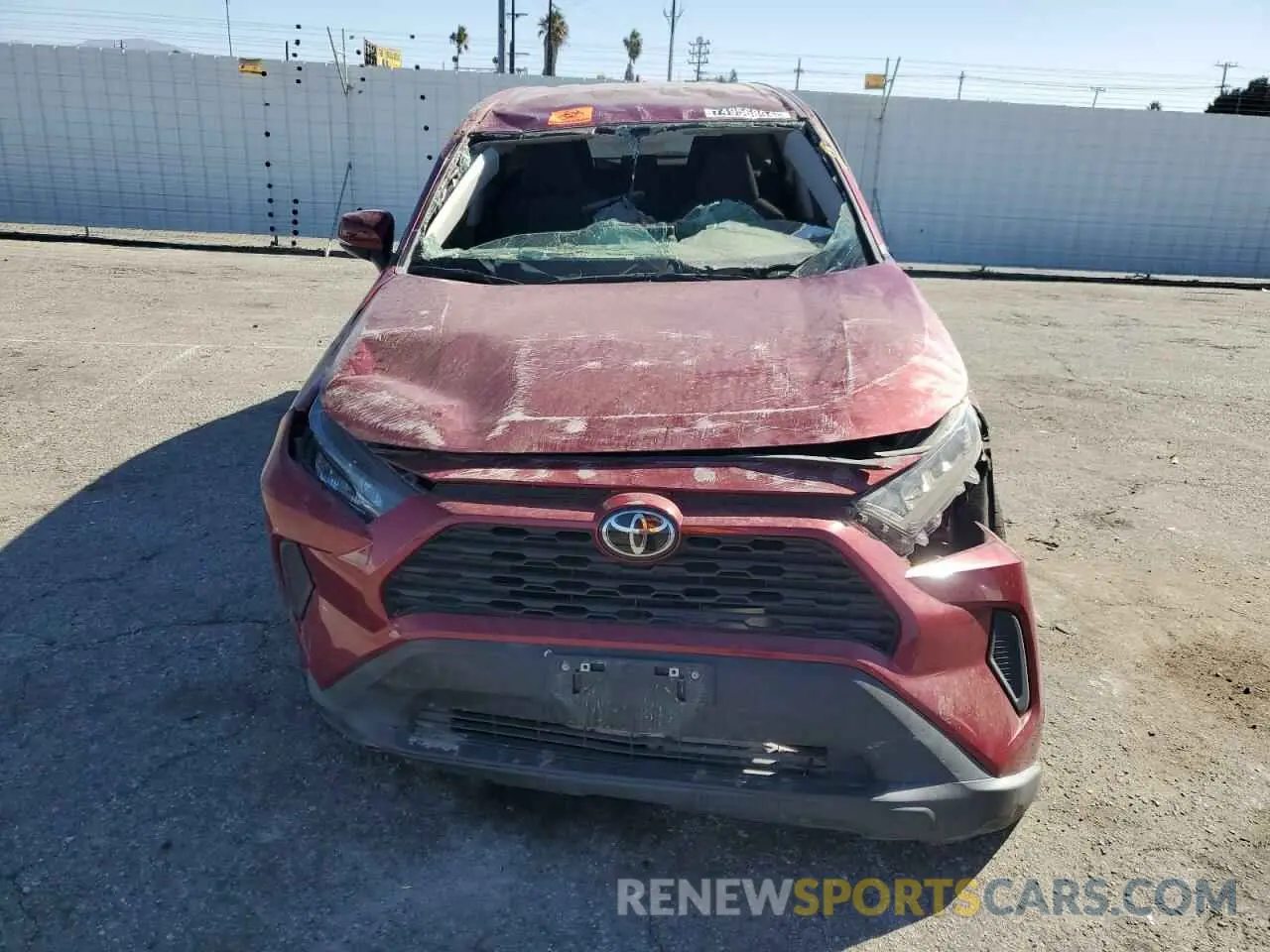 5 Photograph of a damaged car 2T3K1RFV0NW215572 TOYOTA RAV4 2022