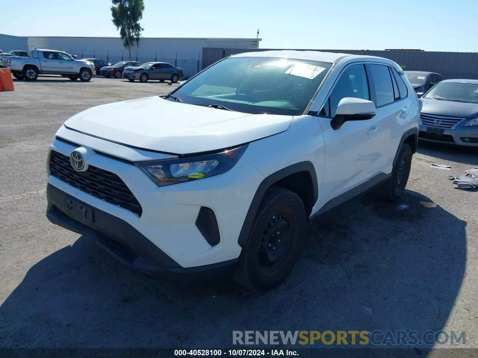 2 Photograph of a damaged car 2T3K1RFV1NC201732 TOYOTA RAV4 2022