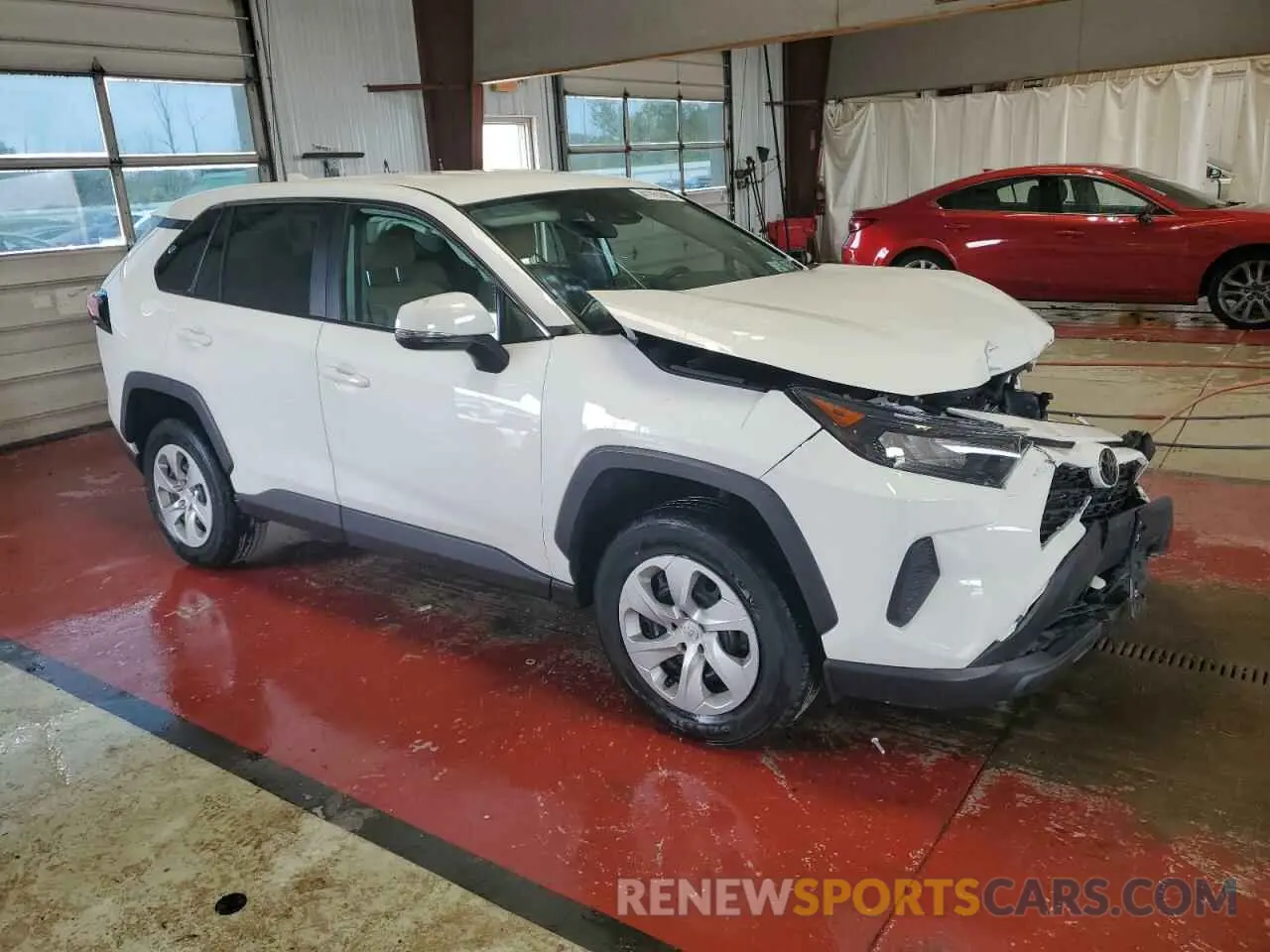 4 Photograph of a damaged car 2T3K1RFV1NW210963 TOYOTA RAV4 2022