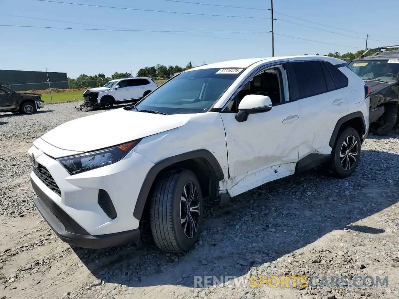 1 Photograph of a damaged car 2T3K1RFV2NC188473 TOYOTA RAV4 2022