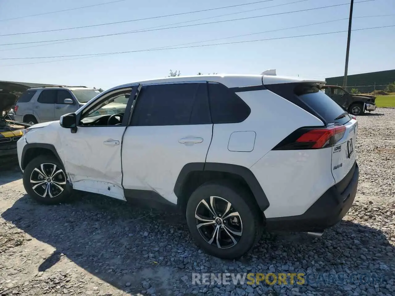 2 Photograph of a damaged car 2T3K1RFV2NC188473 TOYOTA RAV4 2022