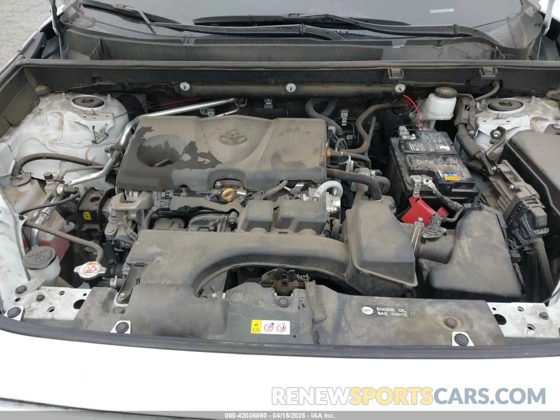 10 Photograph of a damaged car 2T3K1RFV3NW201634 TOYOTA RAV4 2022