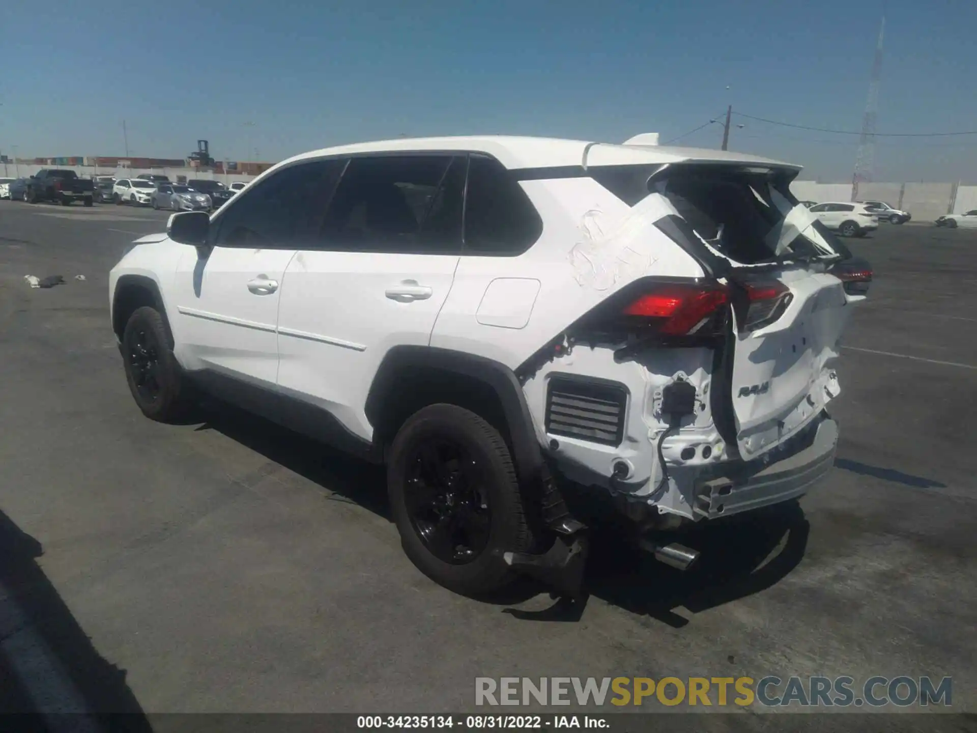 3 Photograph of a damaged car 2T3K1RFV4NC184778 TOYOTA RAV4 2022