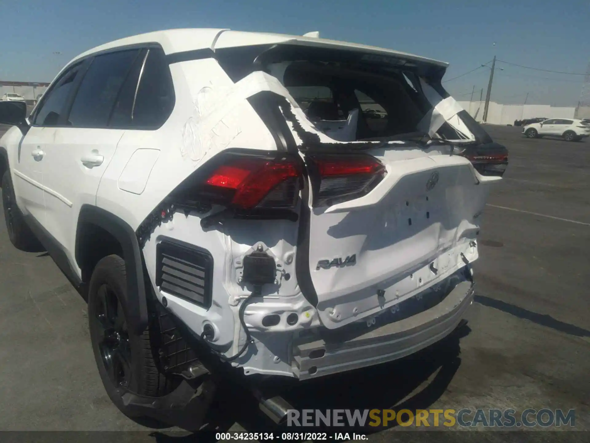 6 Photograph of a damaged car 2T3K1RFV4NC184778 TOYOTA RAV4 2022