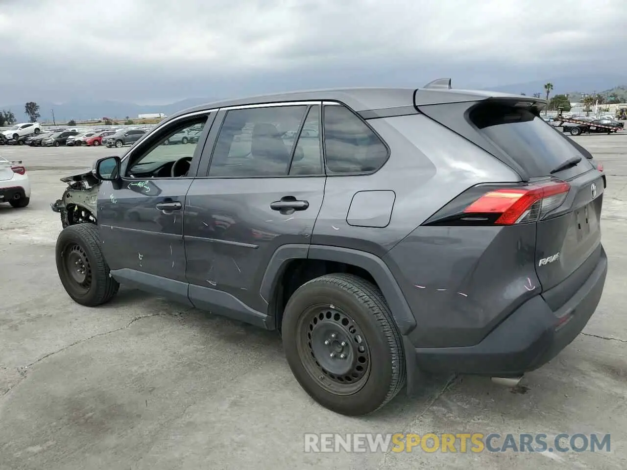 2 Photograph of a damaged car 2T3K1RFV6NC193935 TOYOTA RAV4 2022
