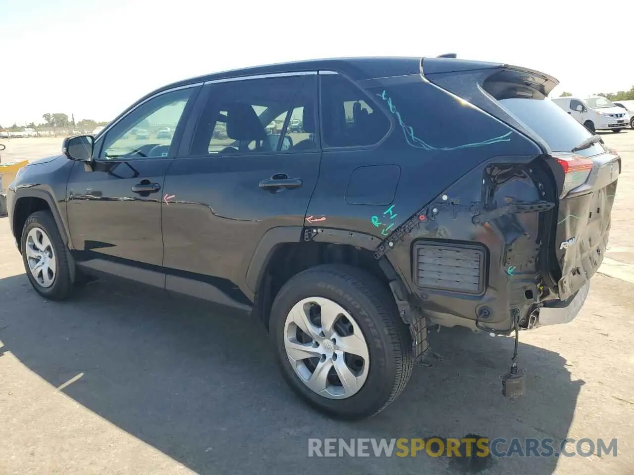 2 Photograph of a damaged car 2T3K1RFV6NC211284 TOYOTA RAV4 2022