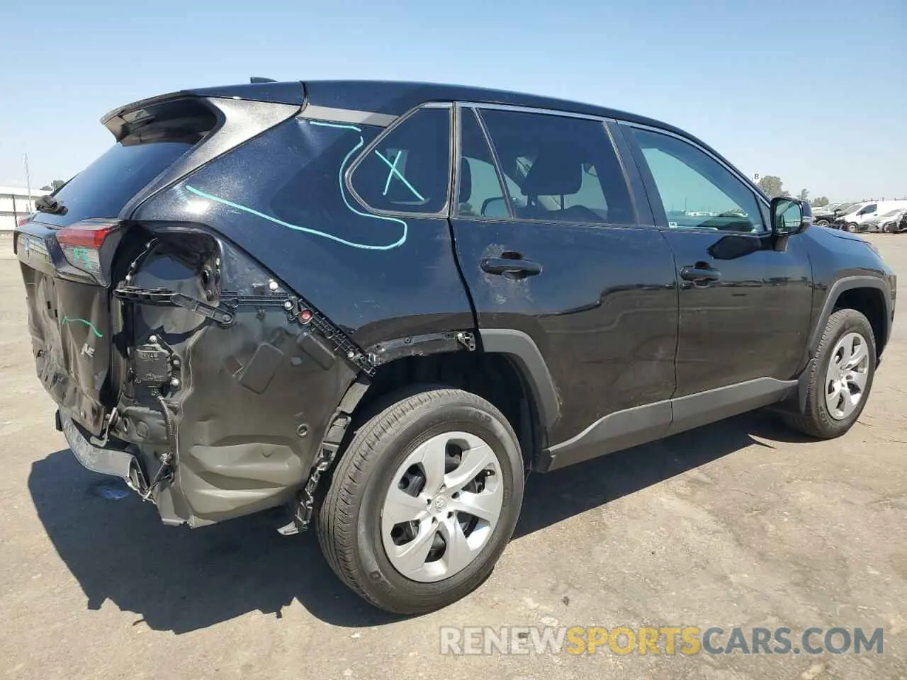 3 Photograph of a damaged car 2T3K1RFV6NC211284 TOYOTA RAV4 2022