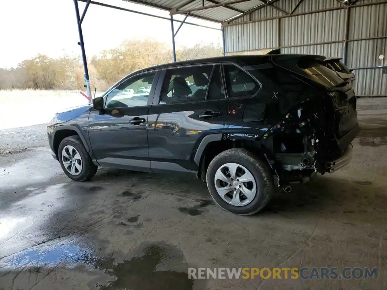 2 Photograph of a damaged car 2T3K1RFV9NC202000 TOYOTA RAV4 2022