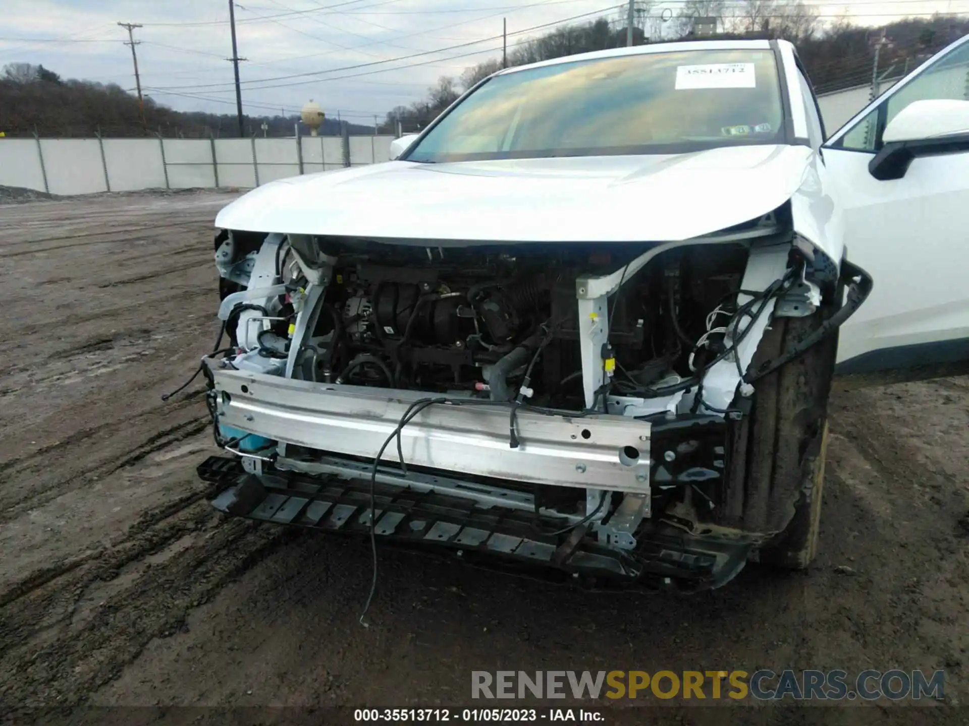 6 Photograph of a damaged car 2T3K1RFVXNC174174 TOYOTA RAV4 2022