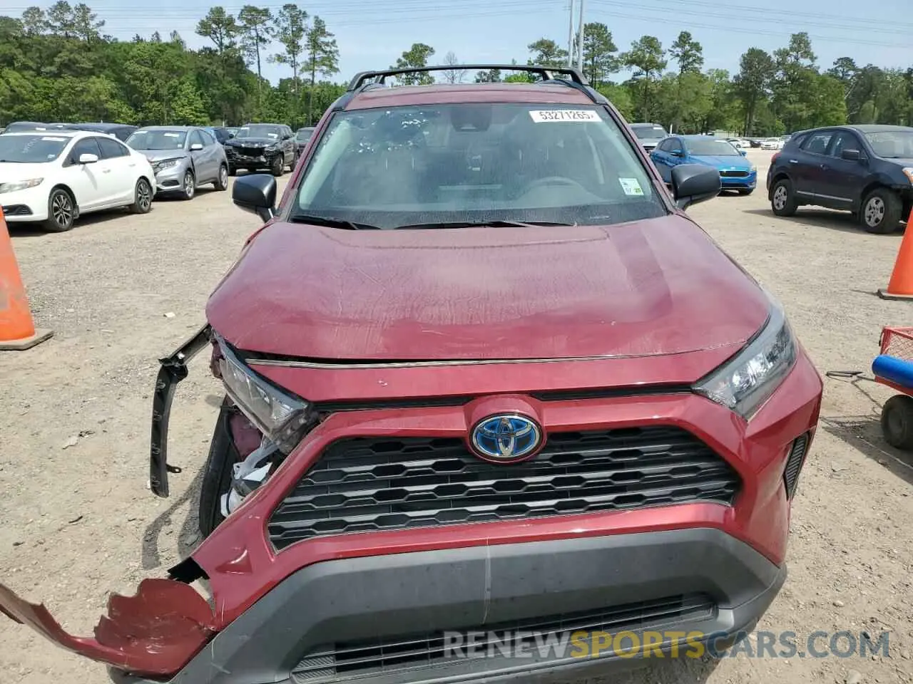 5 Photograph of a damaged car 2T3LWRFV1NW142962 TOYOTA RAV4 2022