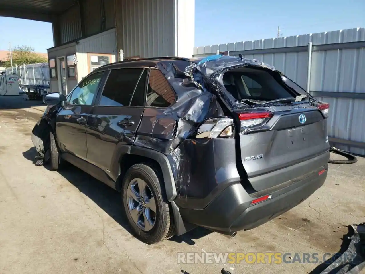 3 Photograph of a damaged car 2T3MWRFV4NW135816 TOYOTA RAV4 2022