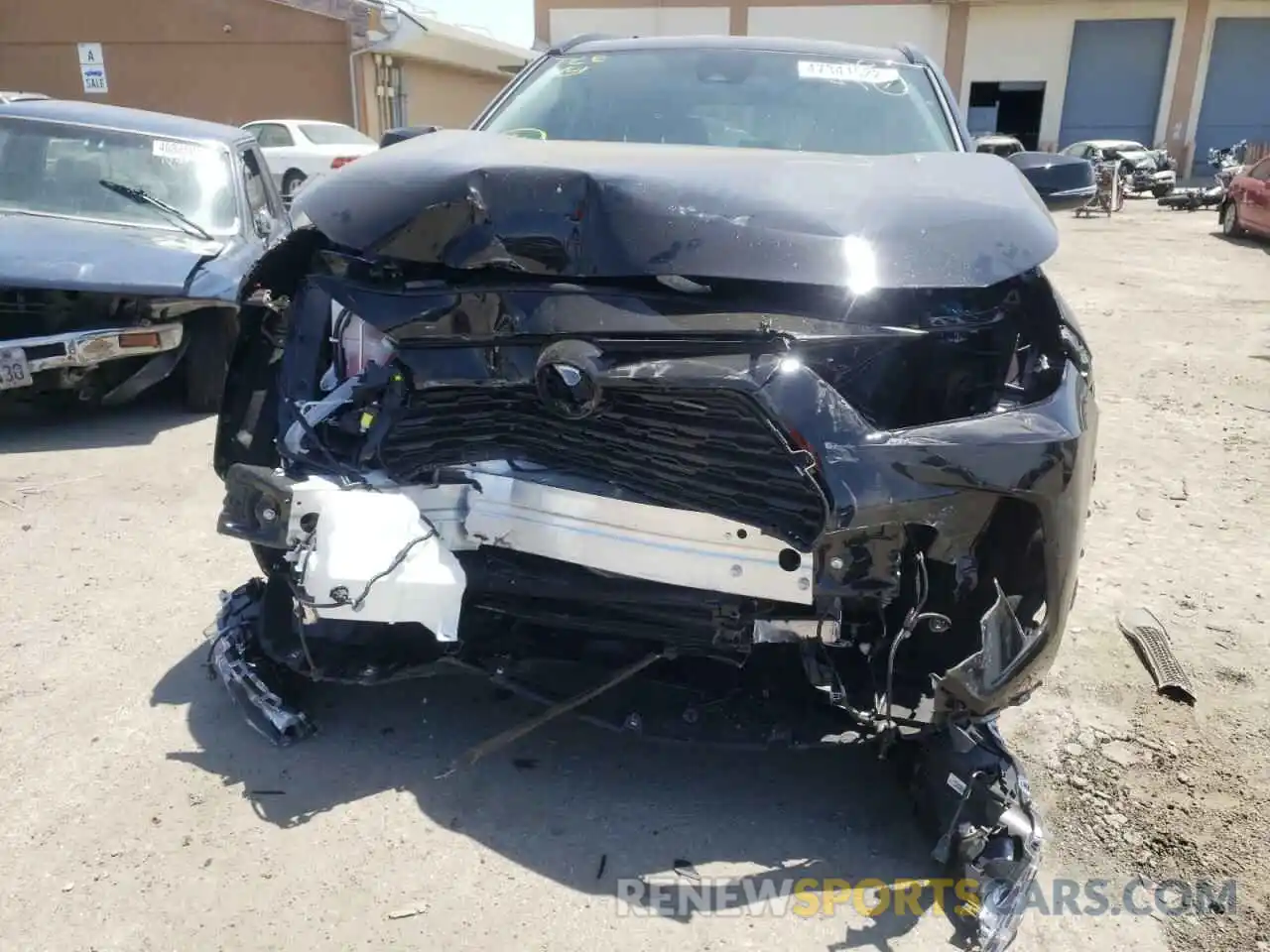 9 Photograph of a damaged car 2T3MWRFV4NW137209 TOYOTA RAV4 2022