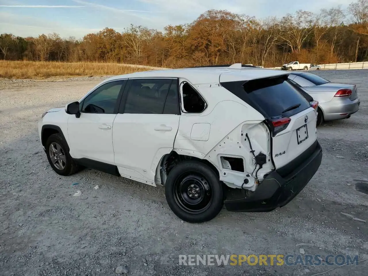 2 Photograph of a damaged car 2T3MWRFV7NW141240 TOYOTA RAV4 2022