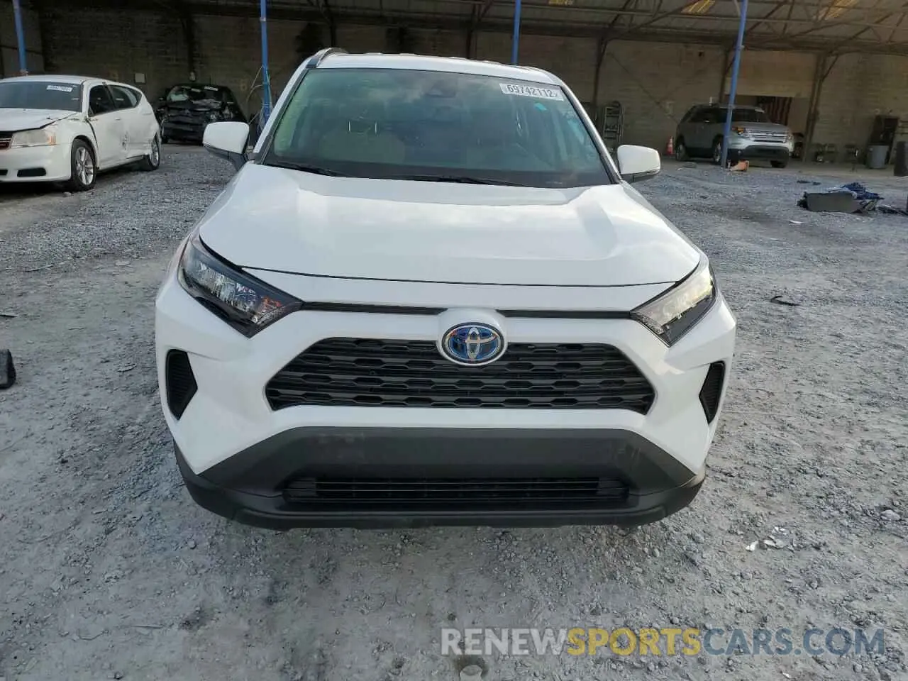 5 Photograph of a damaged car 2T3MWRFV7NW141240 TOYOTA RAV4 2022
