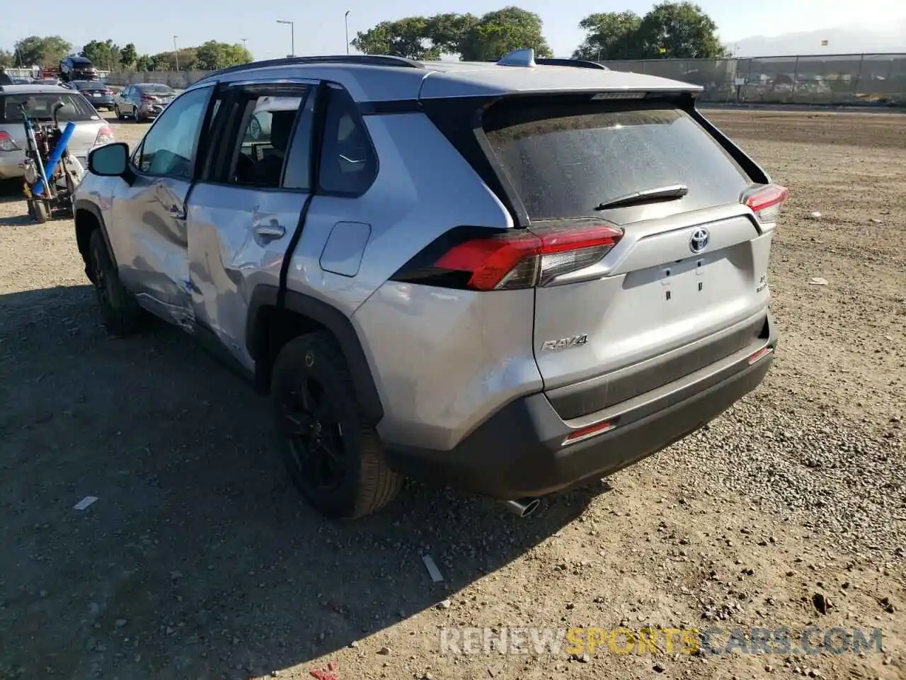 3 Photograph of a damaged car 2T3MWRFV7NW143473 TOYOTA RAV4 2022