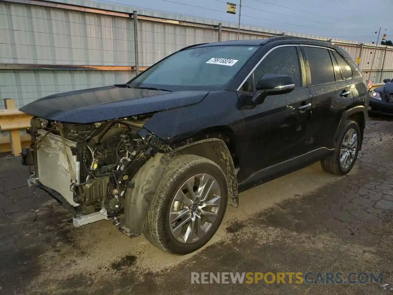 1 Photograph of a damaged car 2T3N1RFV1NC287055 TOYOTA RAV4 2022