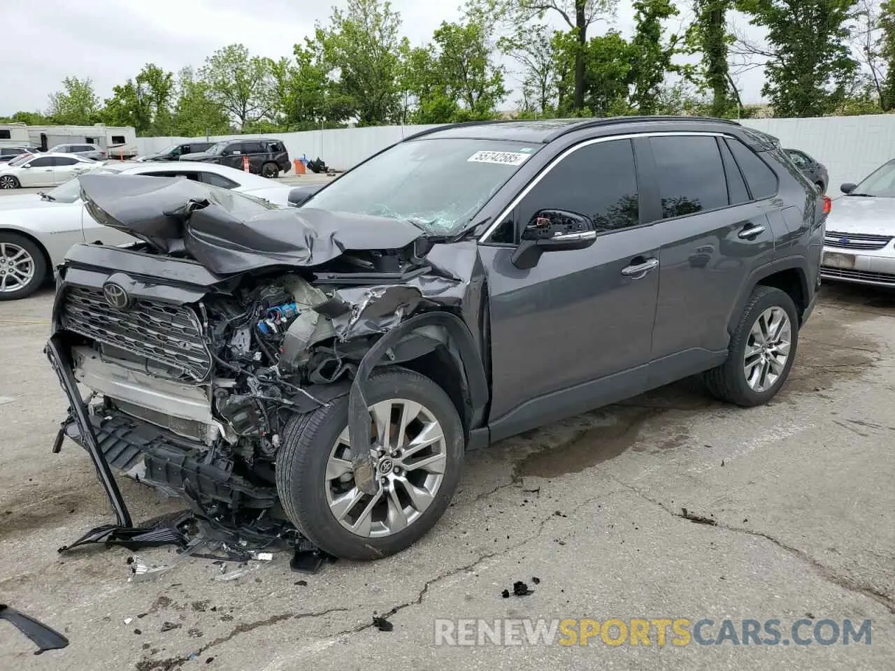 1 Photograph of a damaged car 2T3N1RFV2NC258115 TOYOTA RAV4 2022