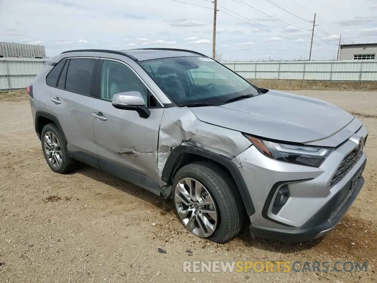 4 Photograph of a damaged car 2T3N1RFV3NW317509 TOYOTA RAV4 2022