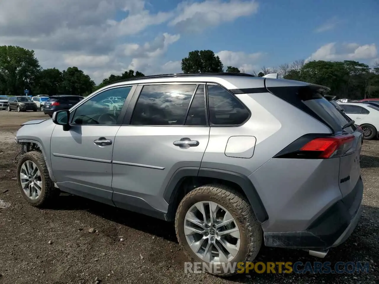 2 Photograph of a damaged car 2T3N1RFVXNC257147 TOYOTA RAV4 2022